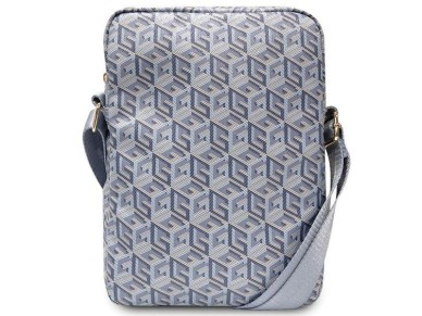 Bolsa para tablet Guess GCube Stripe para tablets de 10 polegadas - azul