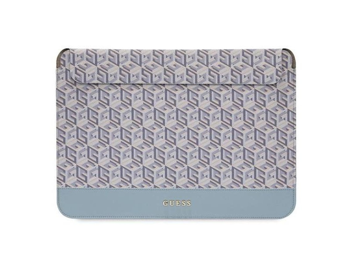 Guess GCube Stripes case for a 14" laptop - blue