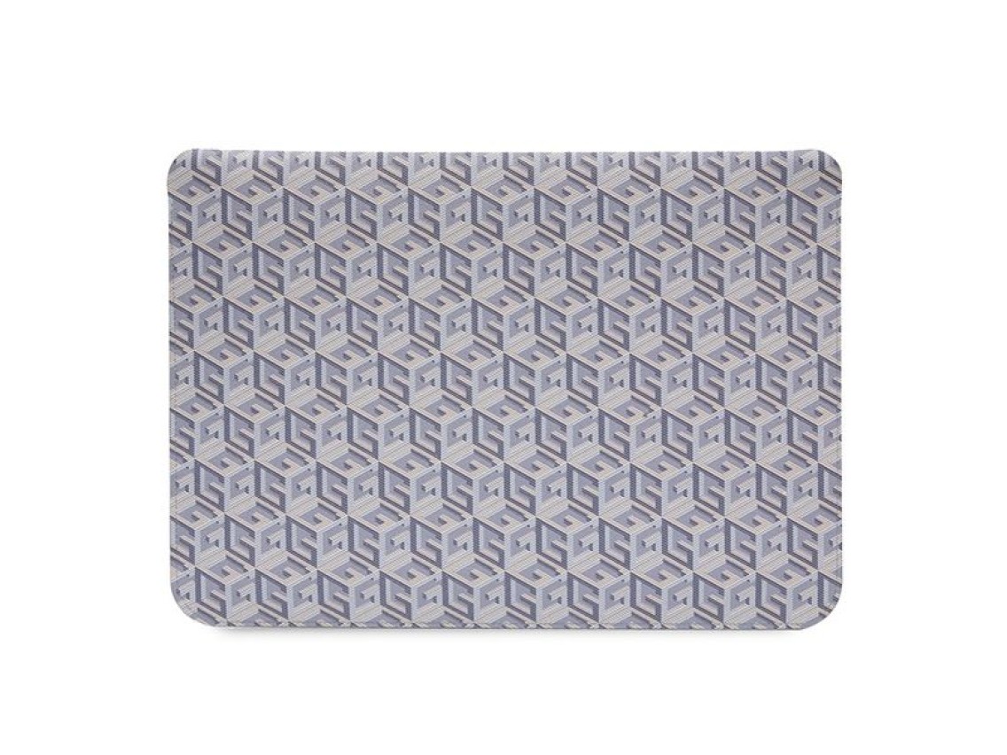 Capa Guess GCube Stripes para laptop de 16" - azul
