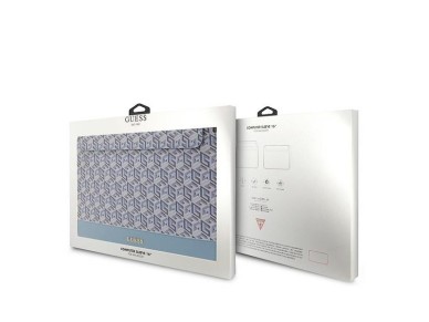 Capa Guess GCube Stripes para laptop de 16" - azul