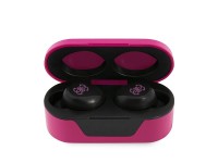 Fones de ouvido Bluetooth Guess GUTWST31EM TWS + base de carregamento magenta Fones de ouvido Bluetooth Guess GUTWST31EM TWS + base de carregamento magenta