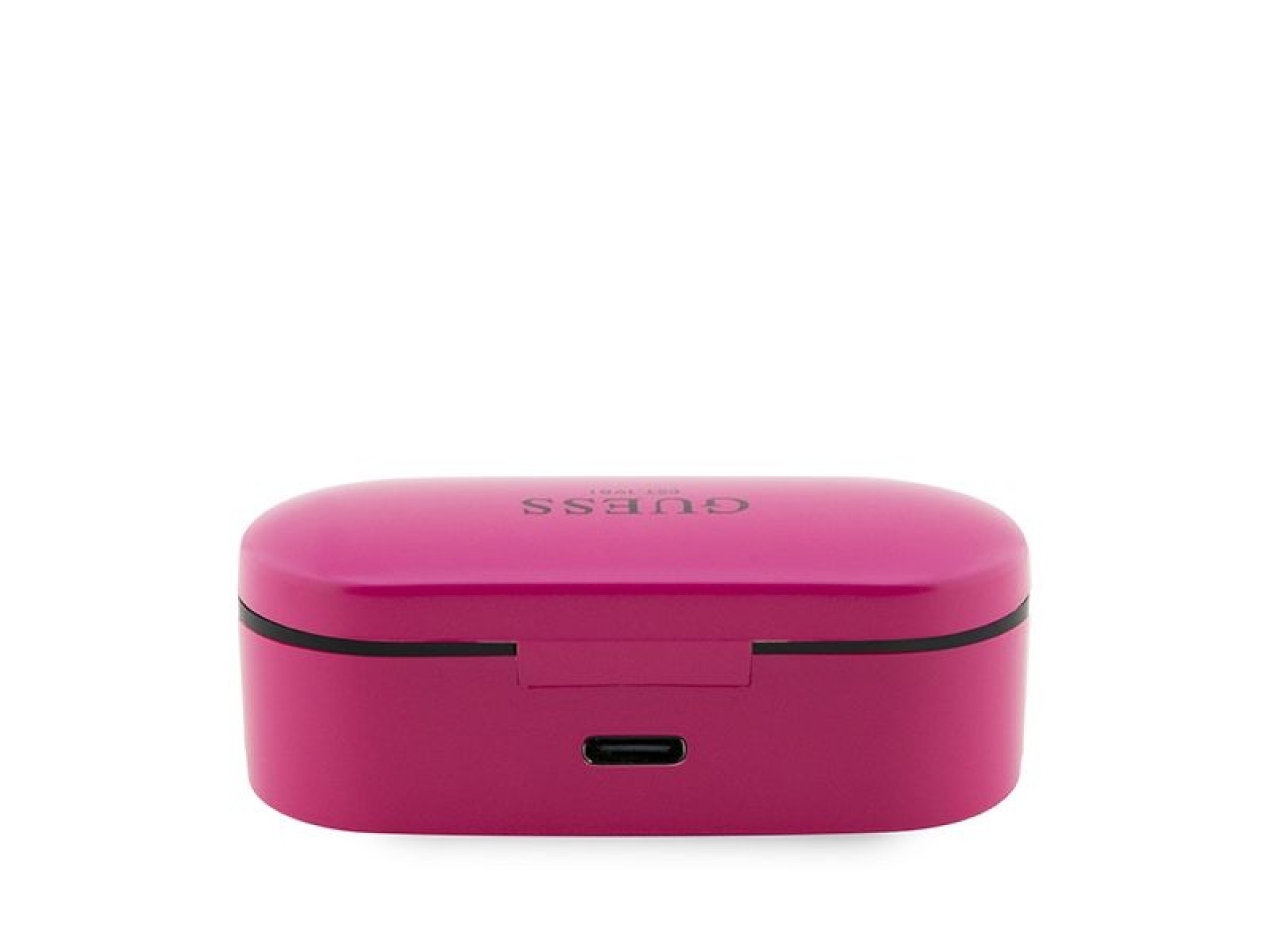 Fones de ouvido Bluetooth Guess GUTWST31EM TWS + base de carregamento magenta