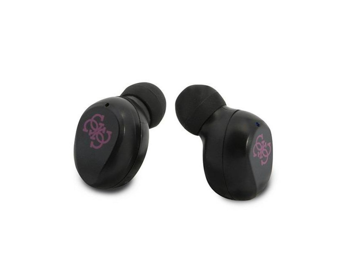 Fones de ouvido Bluetooth Guess GUTWST31EM TWS + base de carregamento magenta