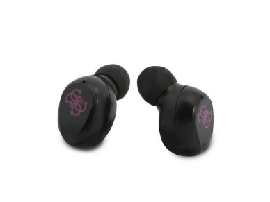 Fones de ouvido Bluetooth Guess GUTWST31EM TWS + base de carregamento magenta