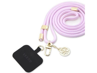 Guess CBDY Cord phone strap - lilac