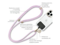 Guess CBDY Cord phone strap - lilac