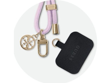 Guess CBDY Cord phone strap - lilac