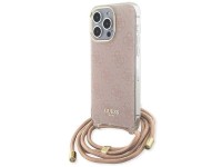 Guess Crossbody Cord 4G Print case for iPhone 15 Pro - pink Guess Crossbody Cord 4G Print case for iPhone 15 Pro - pink