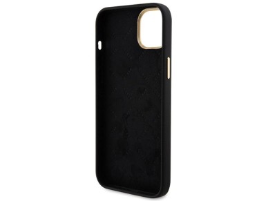 Guess Silicone Logo Strass 4G Case for iPhone 15 Plus / 14 Plus 6.7" - Black Guess Silicone Logo Strass 4G Case for iPhone 15 Plus / 14 Plus 6.7" - Black