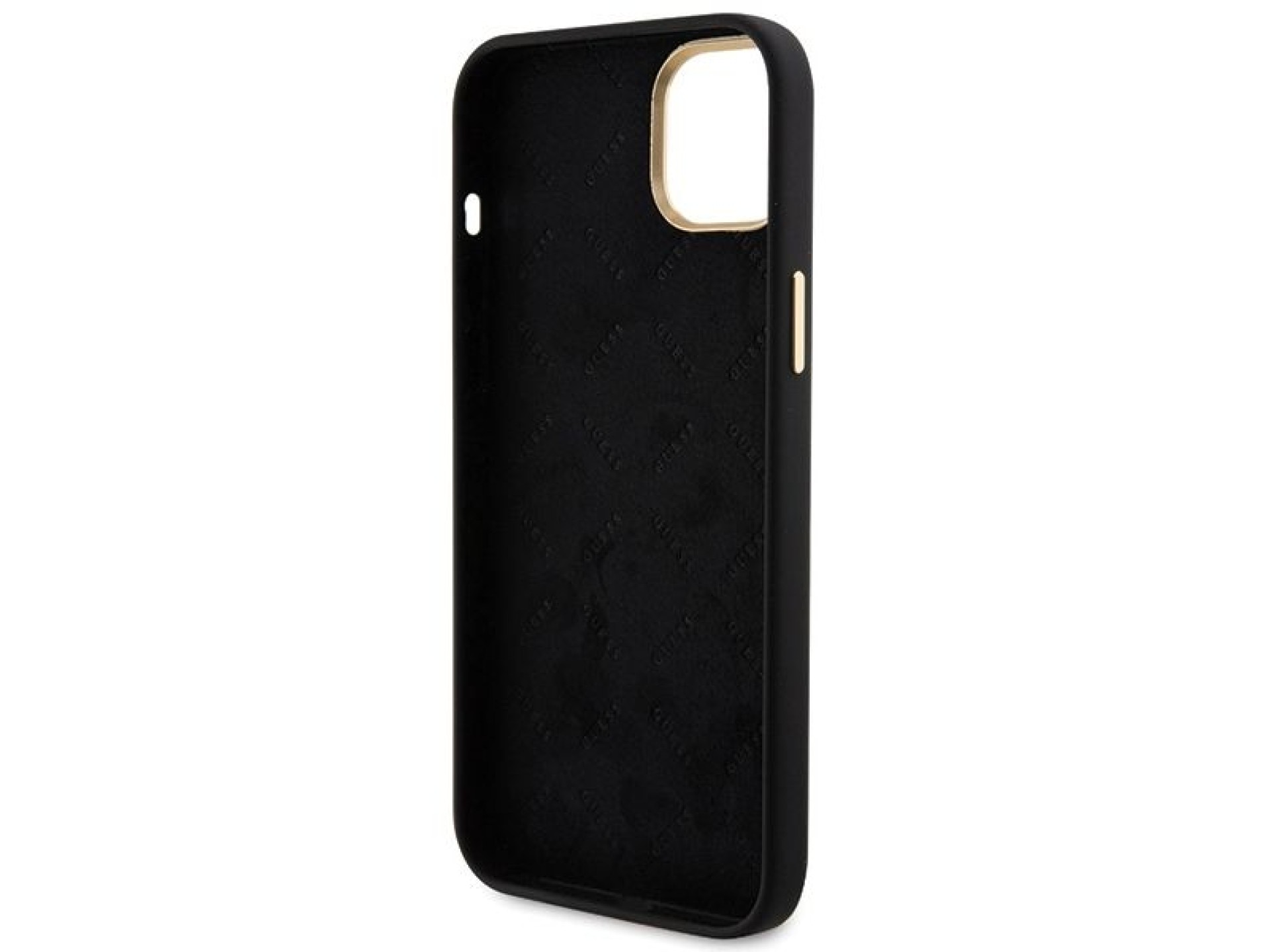 Guess Silicone Logo Strass 4G Case for iPhone 15 Plus / 14 Plus 6.7