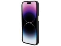 Capa Guess Silicone Logo Strass 4G para iPhone 15 Pro Max - preta Capa Guess Silicone Logo Strass 4G para iPhone 15 Pro Max - preta