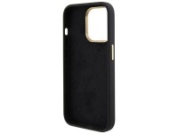 Capa Guess Silicone Logo Strass 4G para iPhone 15 Pro Max - preta Capa Guess Silicone Logo Strass 4G para iPhone 15 Pro Max - preta