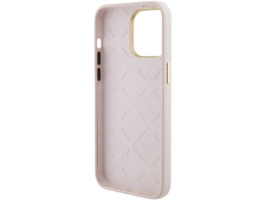 Guess Silicone Logo Strass 4G Case for iPhone 15 Pro Max - Pink Guess Silicone Logo Strass 4G Case for iPhone 15 Pro Max - Pink