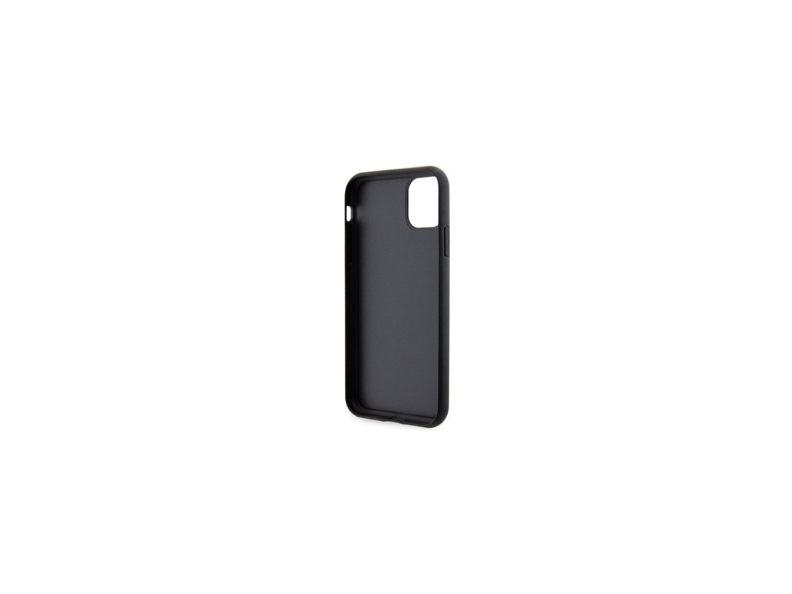 Funda Guess Strass Metal Logo para iPhone 11 / XR de 6.1" - Negra