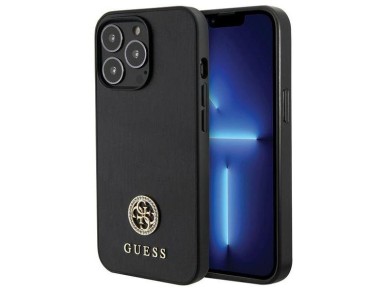 Guess Strass Metal Logo iPhone 13 Pro 6.1" Case - Black Guess Strass Metal Logo iPhone 13 Pro 6.1" Case - Black
