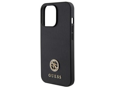 Guess Strass Metal Logo iPhone 13 Pro 6.1" Case - Black Guess Strass Metal Logo iPhone 13 Pro 6.1" Case - Black