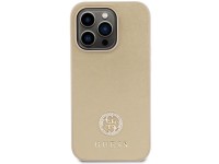 Guess GUHCP15LPS4DGPD iPhone 15 Pro 6.1" gold/gold hardcase Strass Metal Logo Guess GUHCP15LPS4DGPD iPhone 15 Pro 6.1" gold/gold hardcase Strass Metal Logo