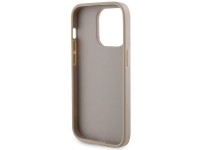 Guess GUHCP15LPS4DGPD iPhone 15 Pro 6.1" gold/gold hardcase Strass Metal Logo Guess GUHCP15LPS4DGPD iPhone 15 Pro 6.1" gold/gold hardcase Strass Metal Logo