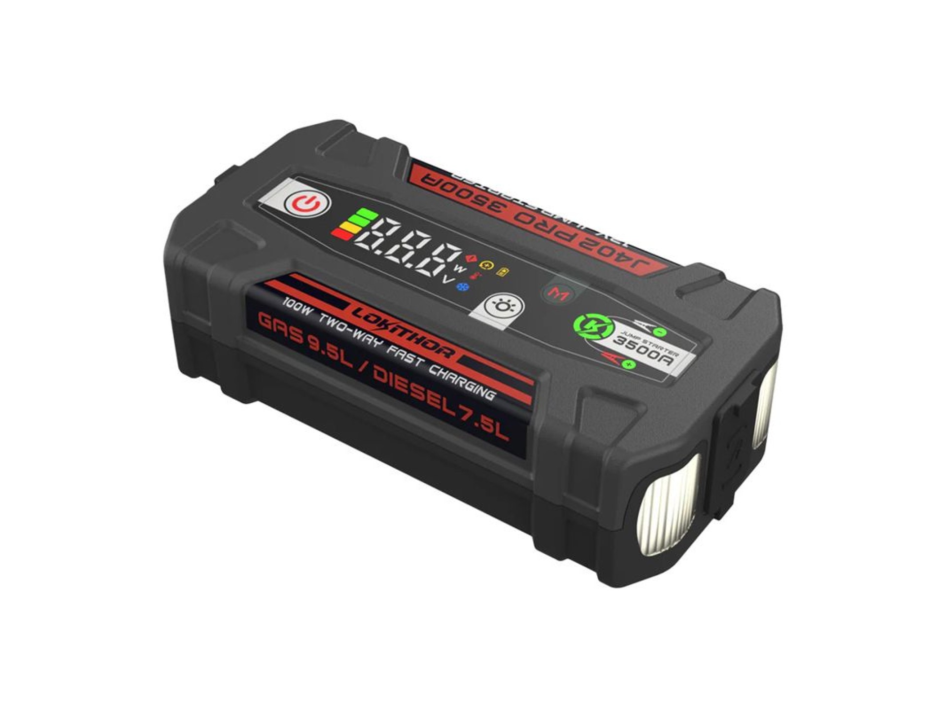 LOKITHOR J402 PRO 88,8 Wh 3500 A Auxiliar de Partida