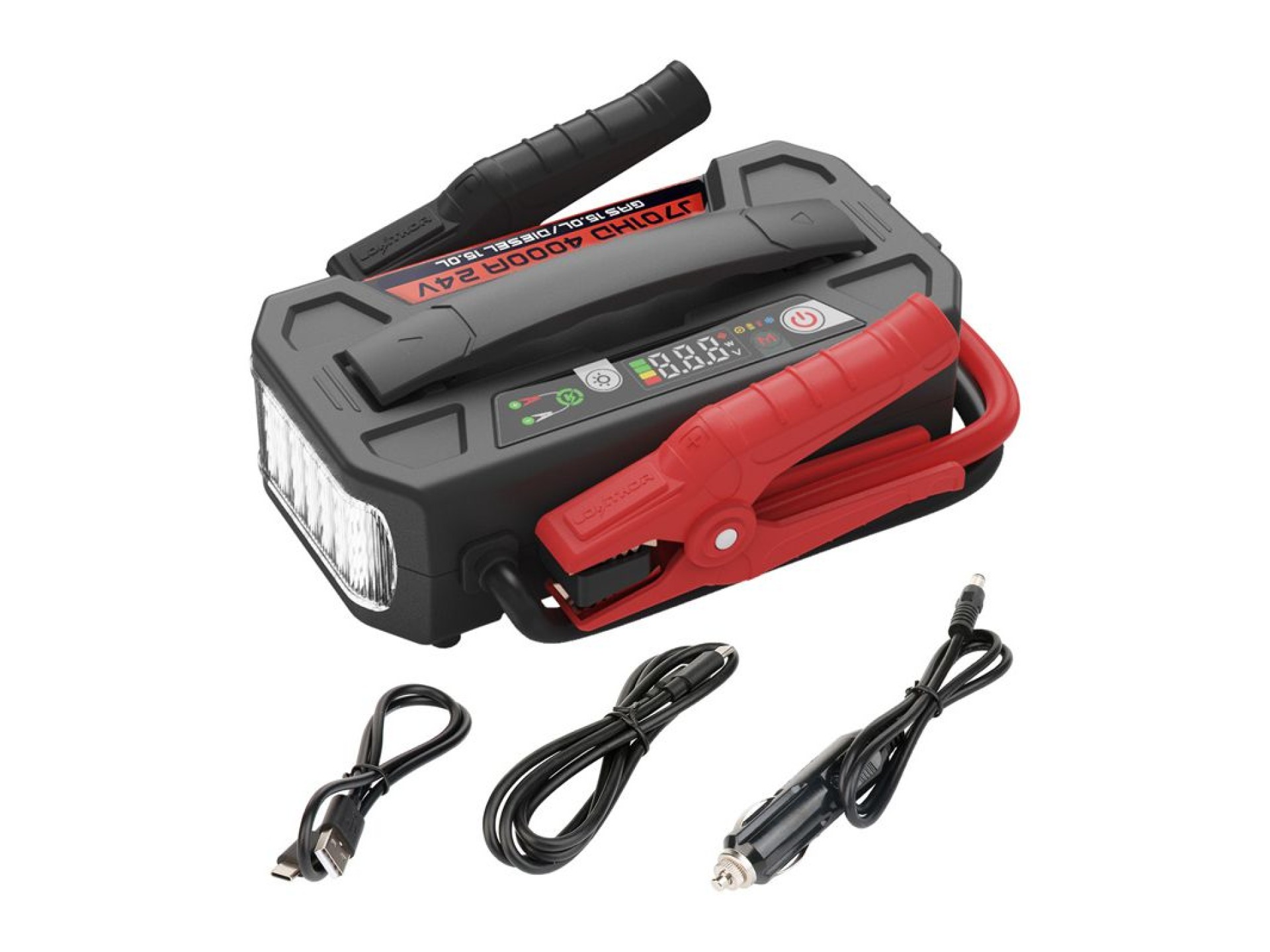 LOKITHOR J701HD Jump Starter, 207,2Wh, 4,000 A