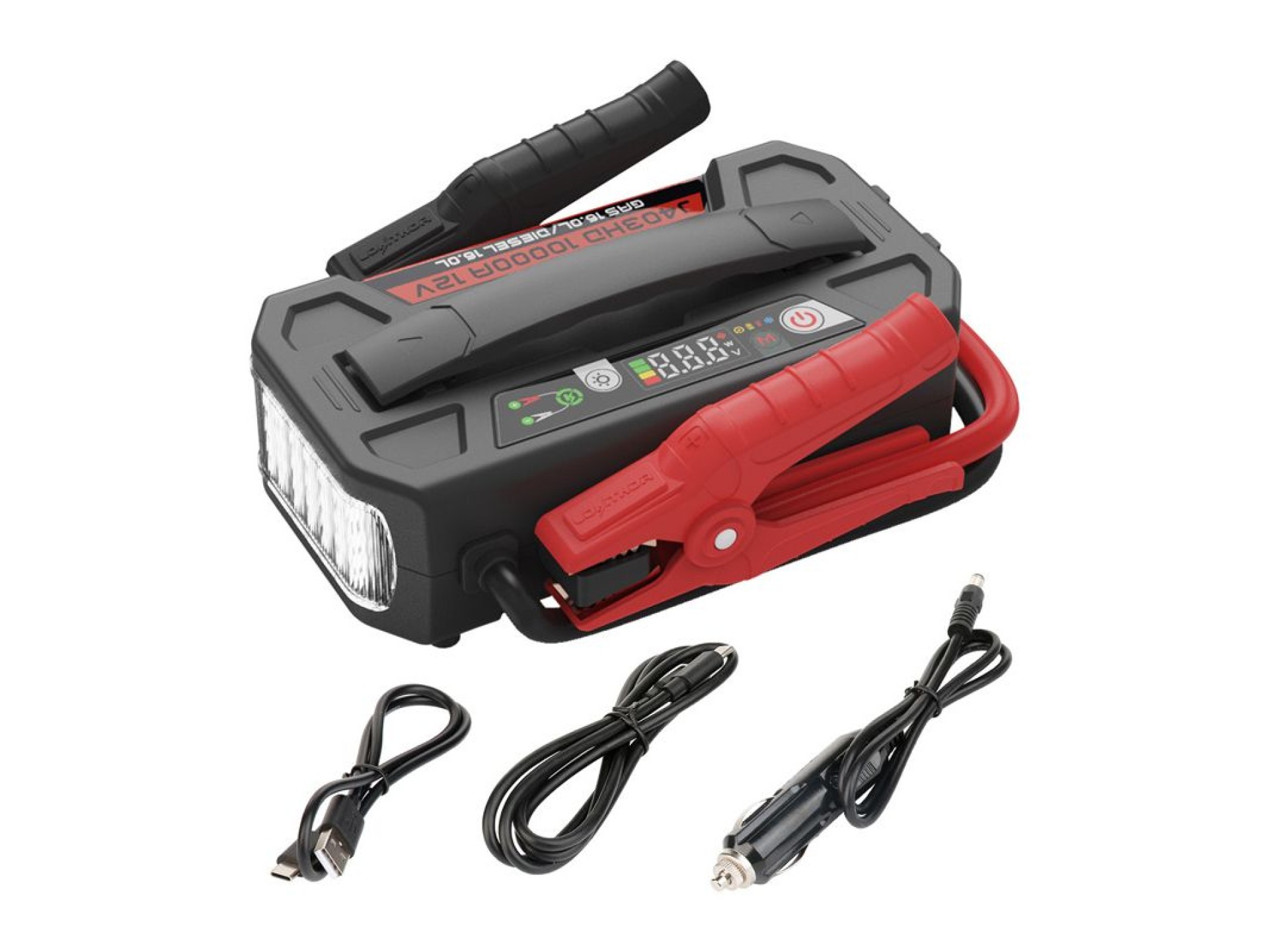 Arrancador de batería LOKITHOR J403HD, 229,4 Wh, 10.000 A