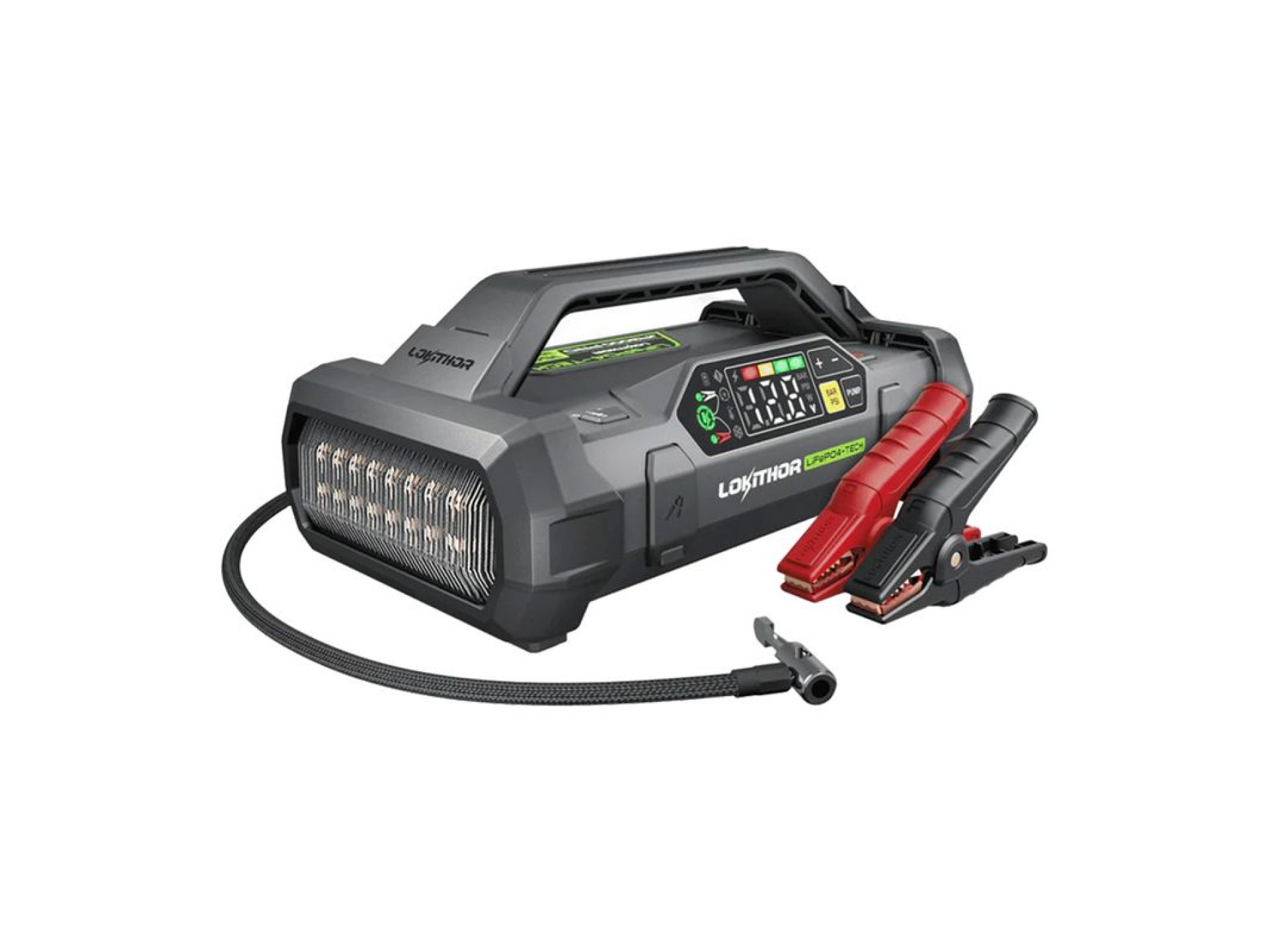 LOKITHOR JA30000 PRO 46.08 Wh 3000 A Jump Starter