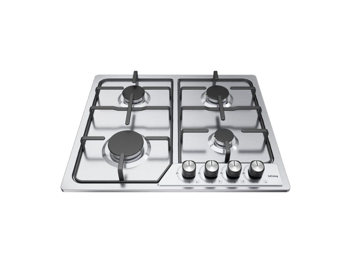 Fogão a gás ISEASY MGBG-604C com 4 queimadores