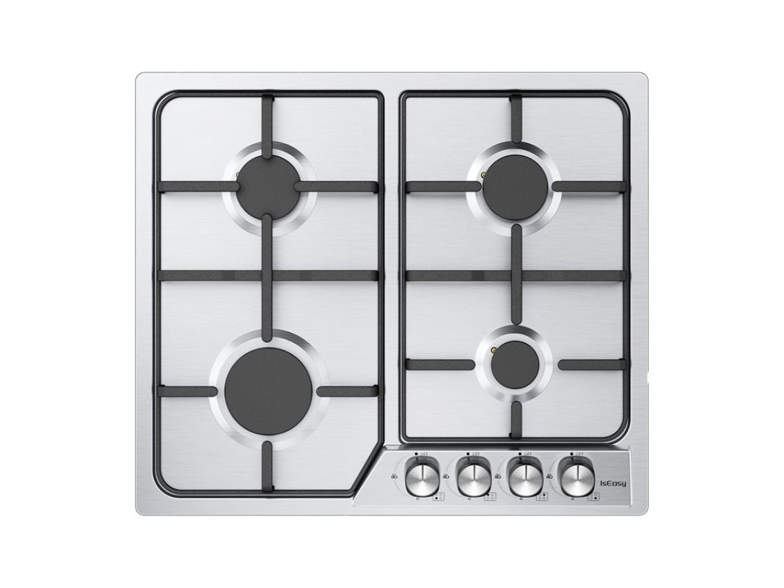 Fogão a gás ISEASY MGBG-604C com 4 queimadores