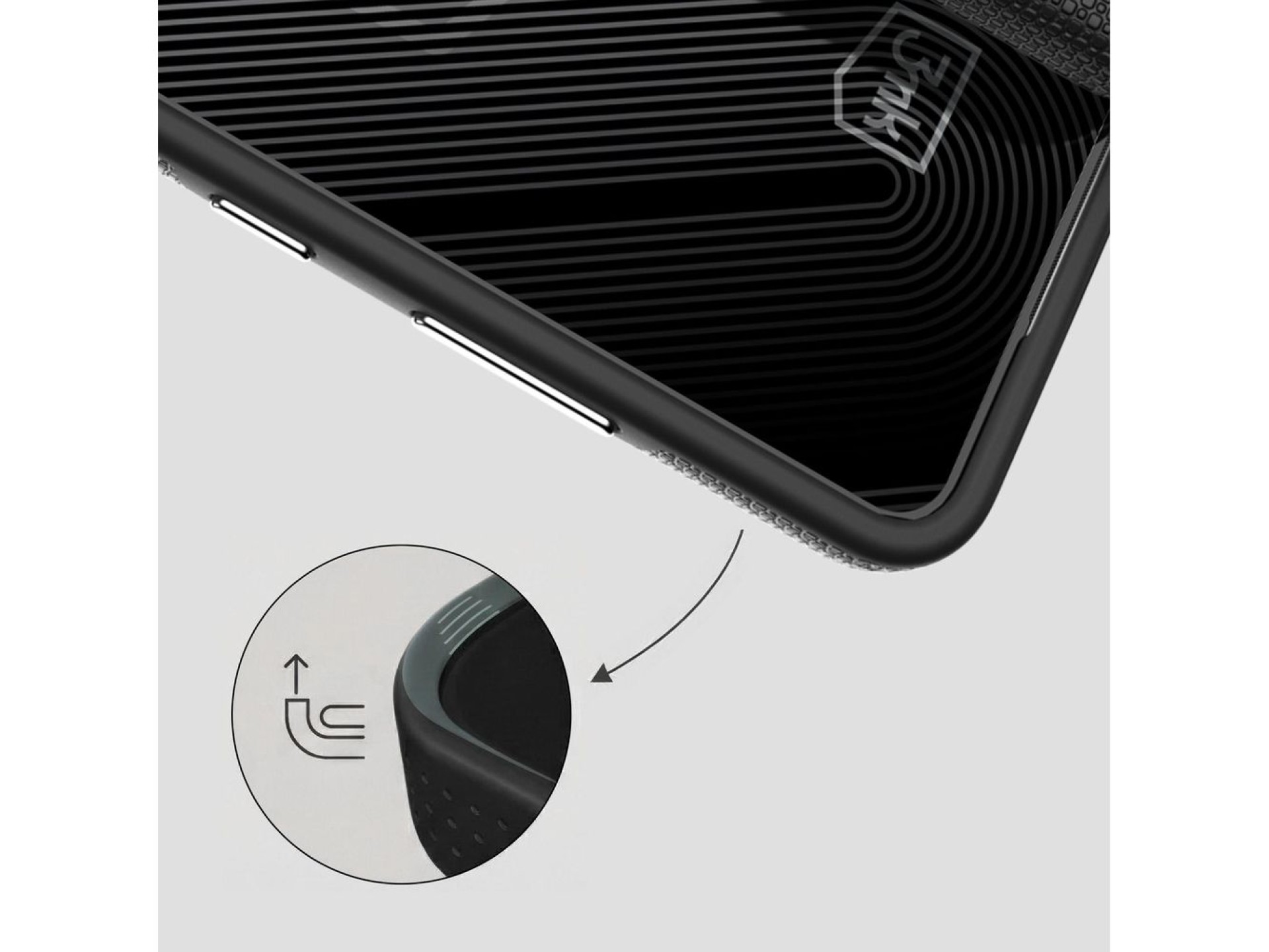 Funda 3mk Fortis MagCase para Samsung Galaxy S26 Ultra - negra