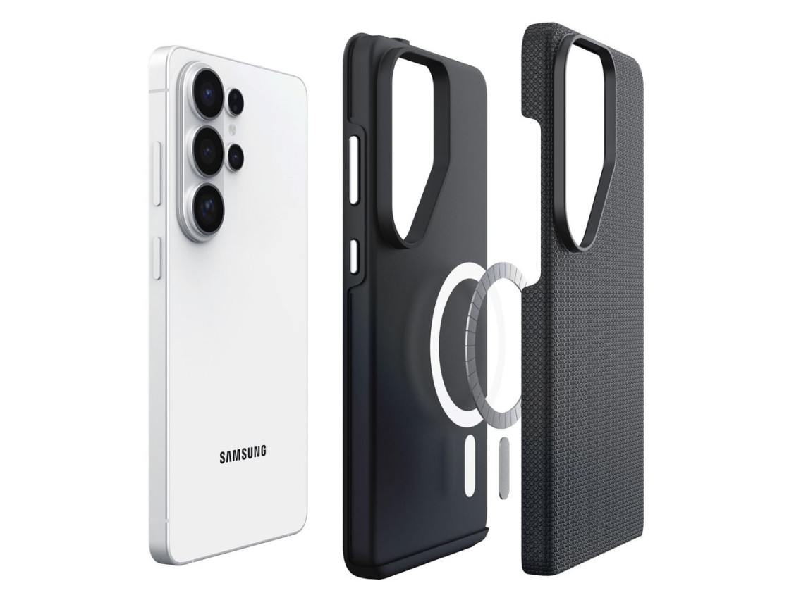Funda 3mk Fortis MagCase para Samsung Galaxy S26 Ultra - negra