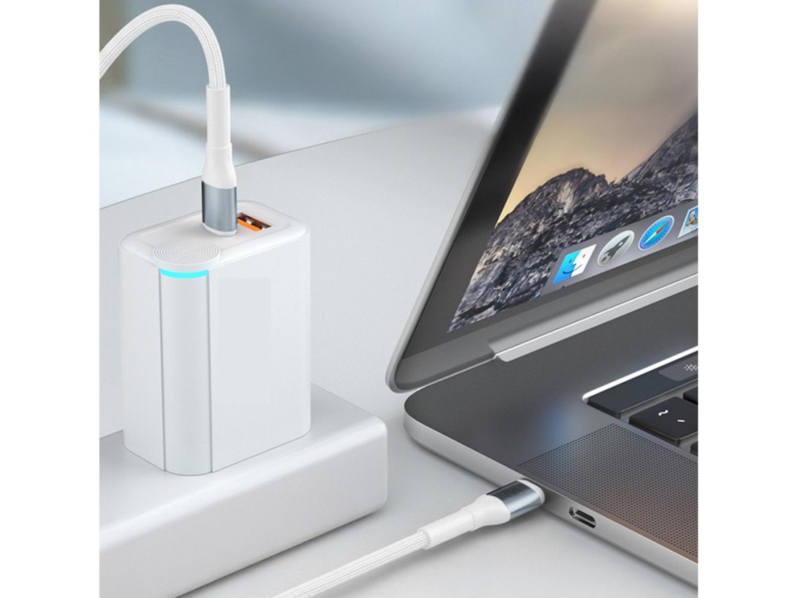 3mk Hyper Cable N-SERIES USB-C / Lightning 50cm PD 3.0 9V/3A 27W - white
