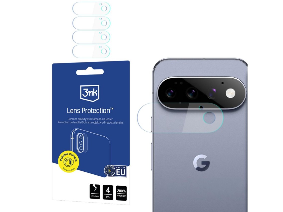 Lente de proteção híbrida 3mk para câmera do Google Pixel 11 Pro