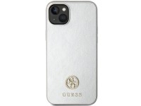 Guess GUHCP15MPS4DGPS iPhone 15 Plus 6.7" silver/silver hardcase Strass Metal Logo