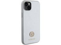 Guess GUHCP15MPS4DGPS iPhone 15 Plus 6.7" silver/silver hardcase Strass Metal Logo