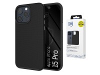 Capa 3mk Fortis MagCase para iPhone 15 Pro - Preta Capa 3mk Fortis MagCase para iPhone 15 Pro - Preta