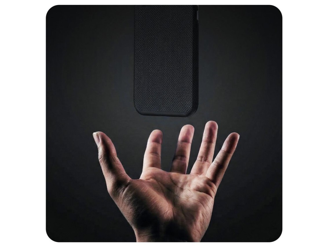 Capa 3mk Fortis MagCase para iPhone 15 Pro - Preta