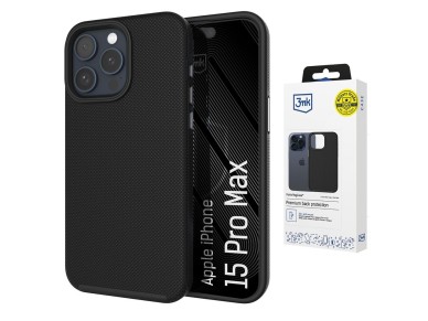 3mk Fortis MagCase for iPhone 15 Pro Max - Black 3mk Fortis MagCase for iPhone 15 Pro Max - Black