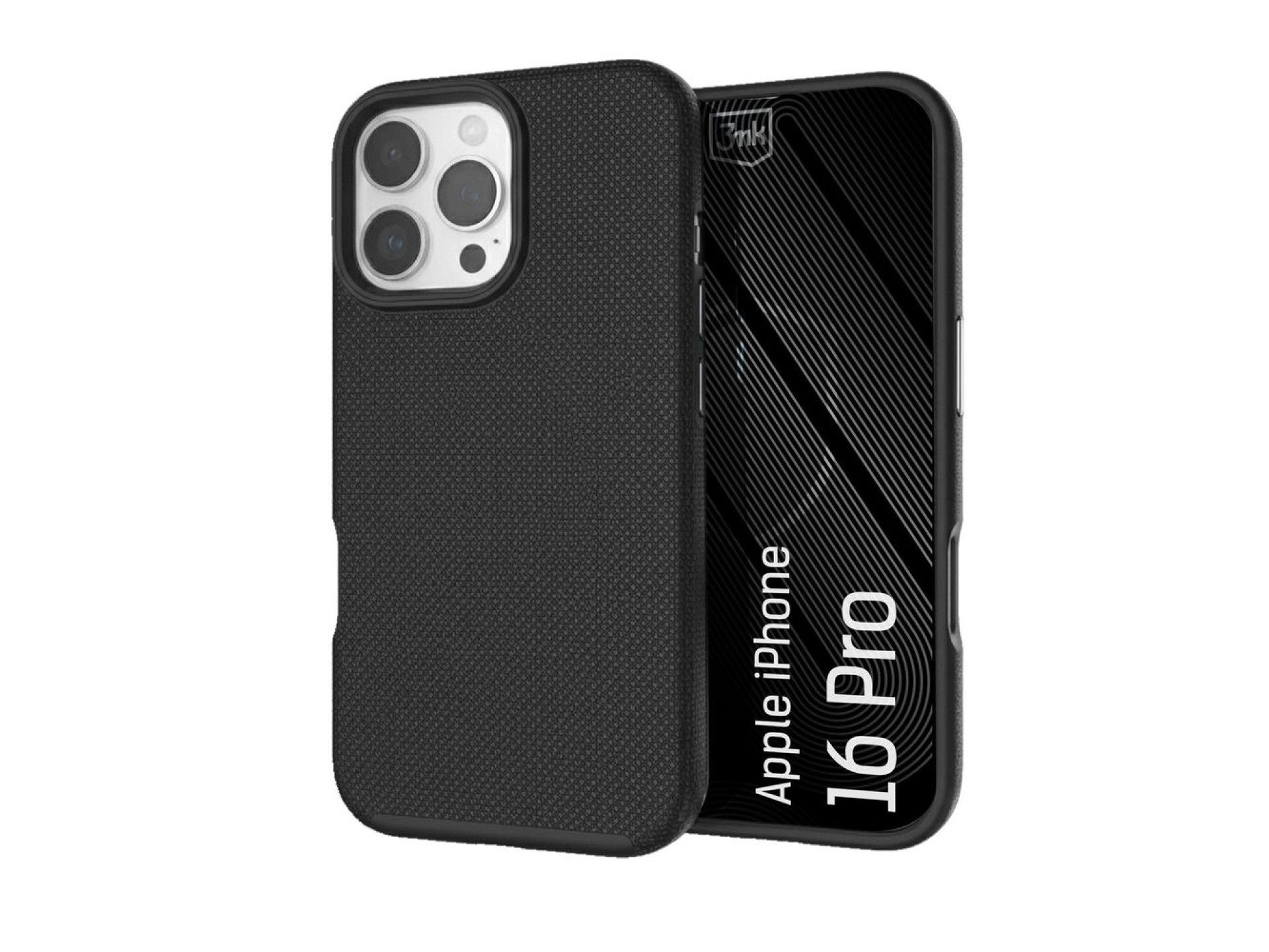 3mk Fortis MagCase for iPhone 16 Pro - Black