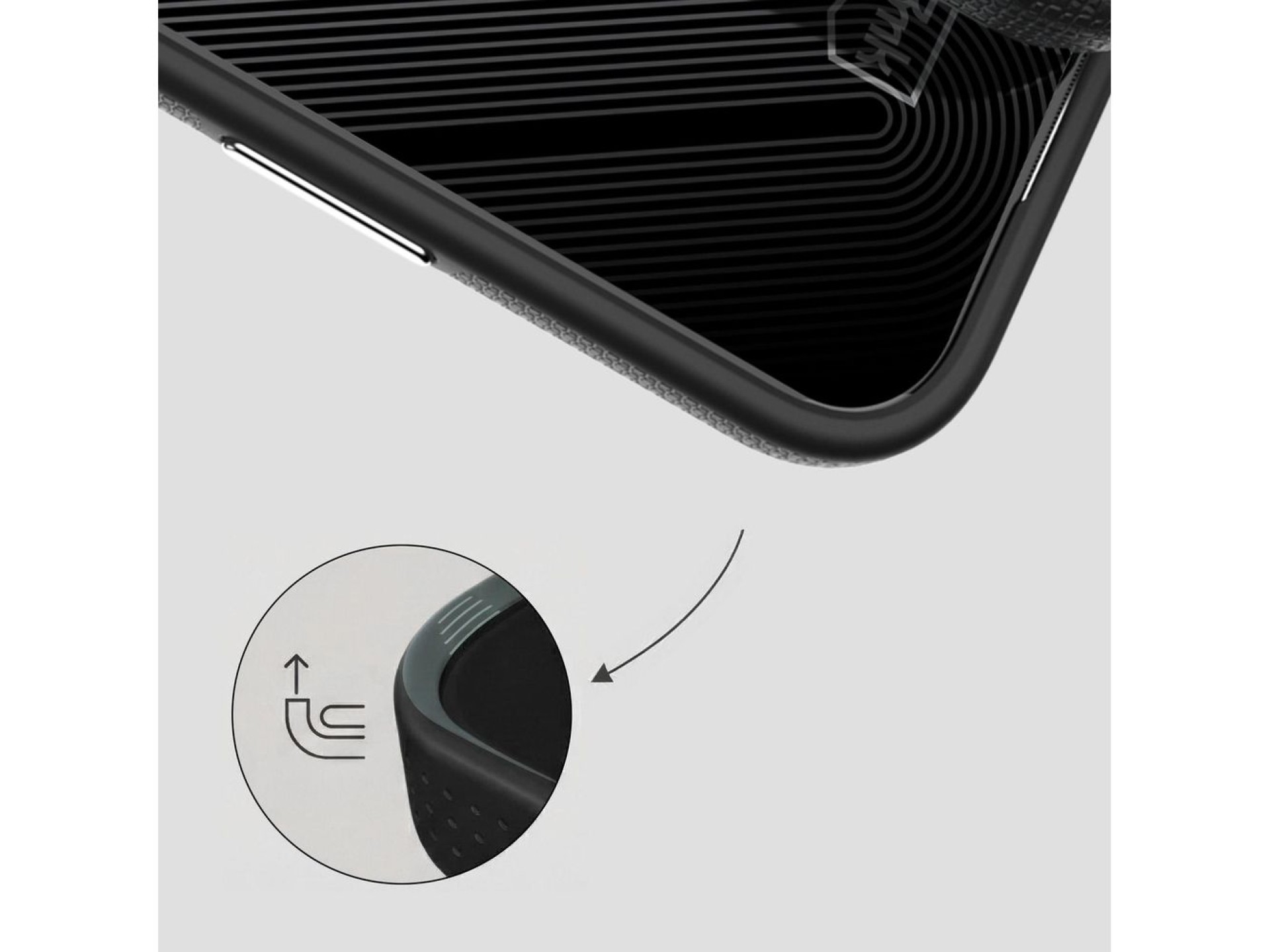 Capa 3mk Fortis MagCase para iPhone 17 - preta