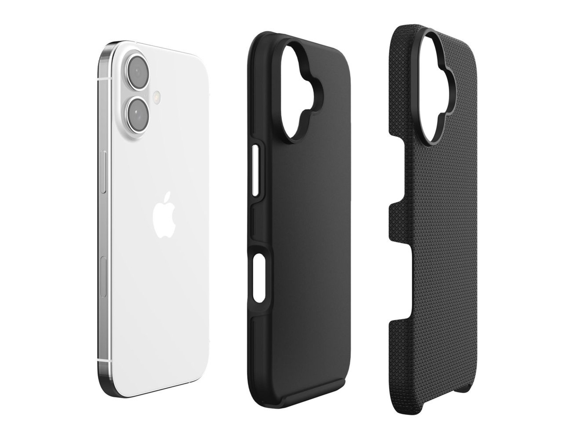Capa 3mk Fortis MagCase para iPhone 17 - preta