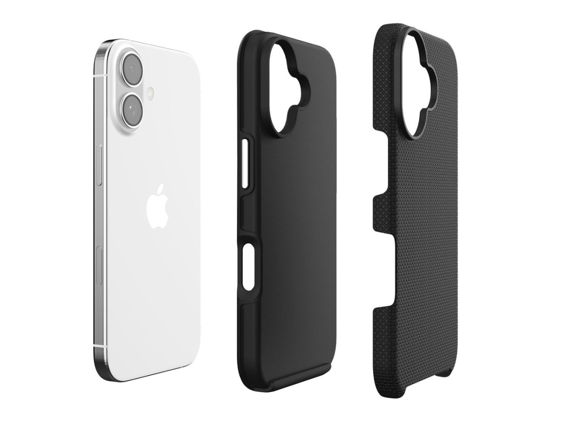 Capa 3mk Fortis MagCase para iPhone 17 - preta