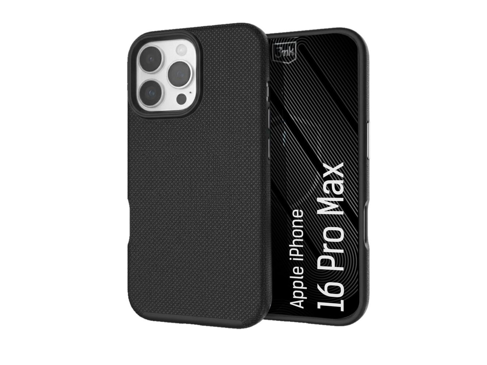 3mk Fortis MagCase for iPhone 16 Pro Max - Black