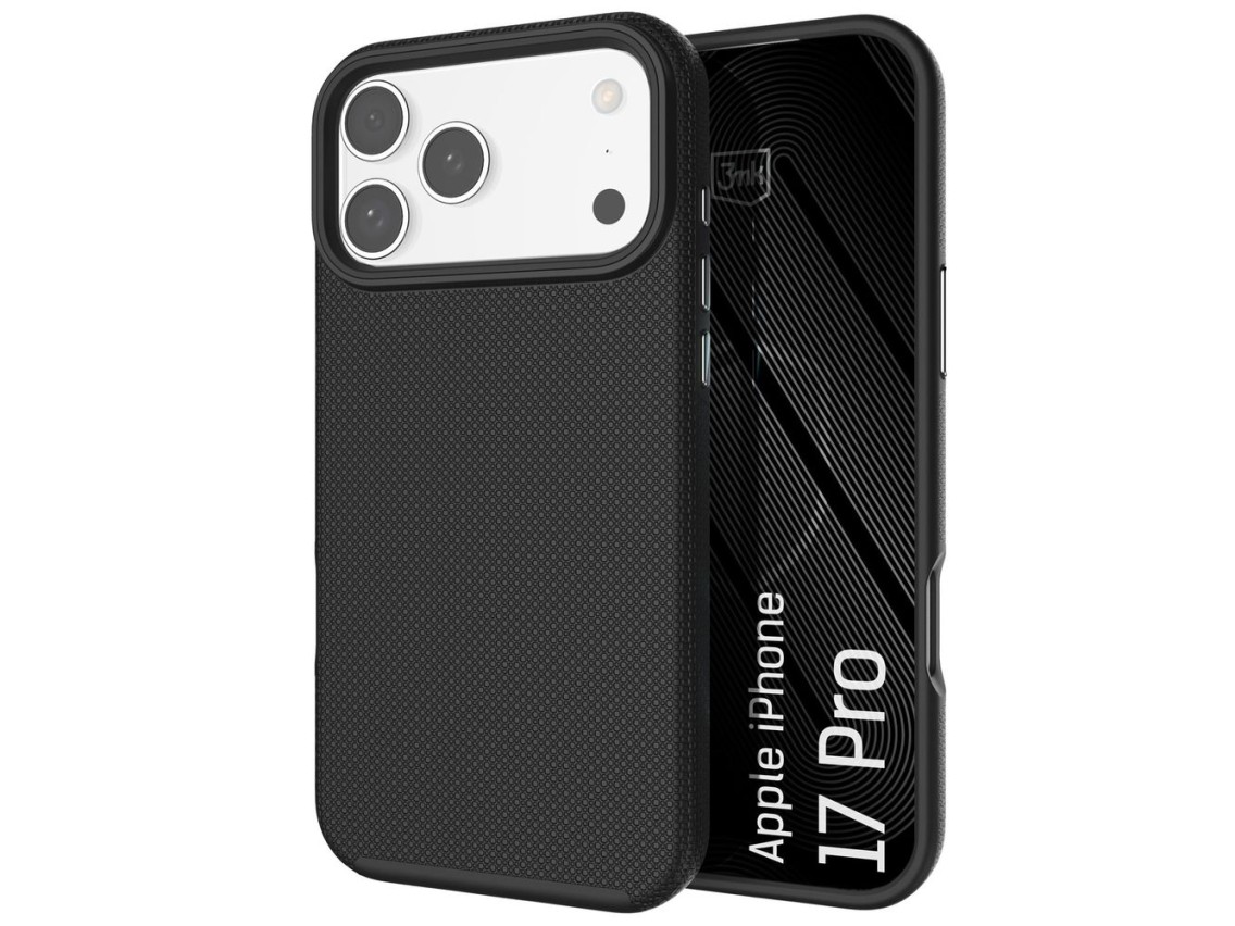 3mk Fortis MagCase for iPhone 17 Pro - Black