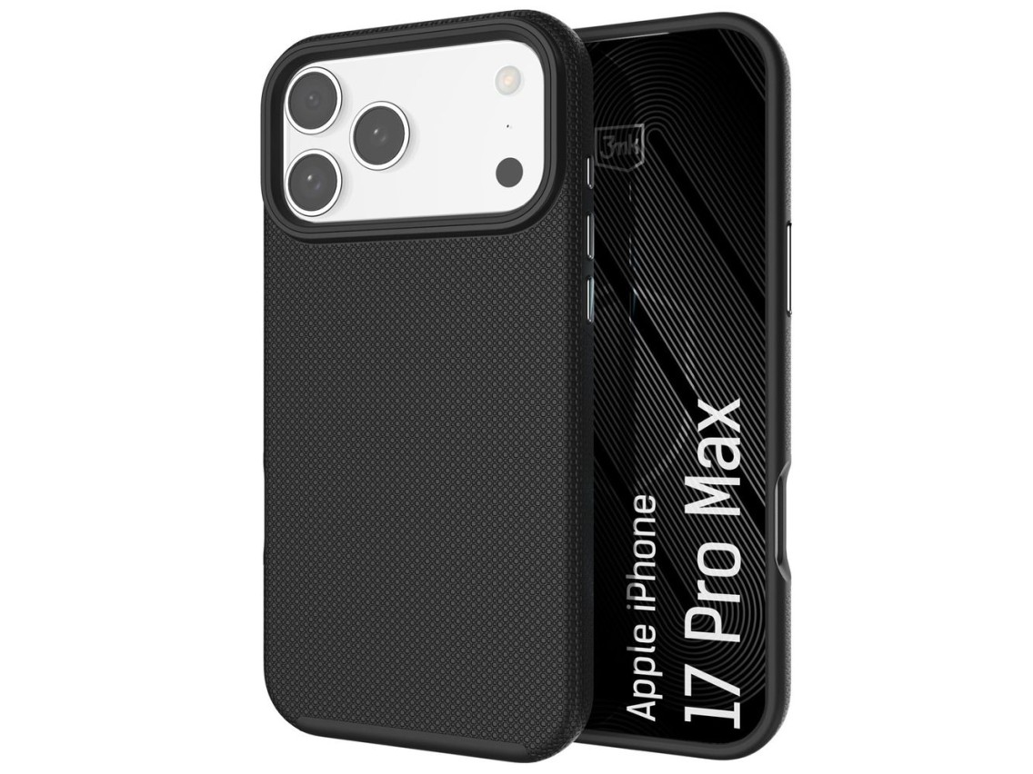 3mk Fortis MagCase for iPhone 17 Pro Max - Black