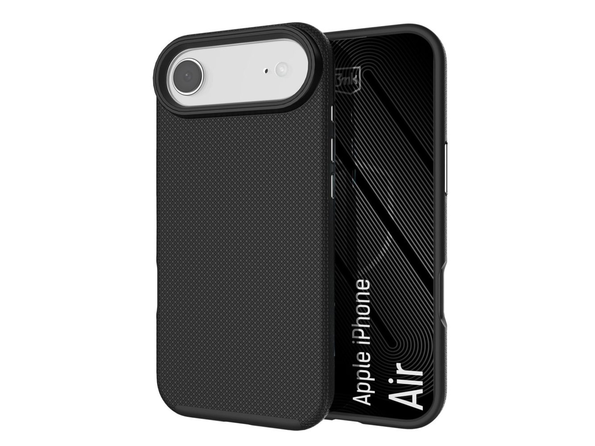 Funda 3mk Fortis MagCase para iPhone Air - Negra