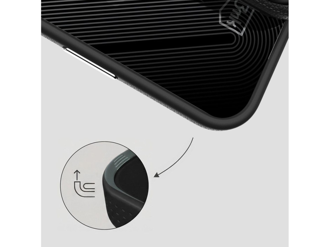 Funda 3mk Fortis MagCase para iPhone Air - Negra