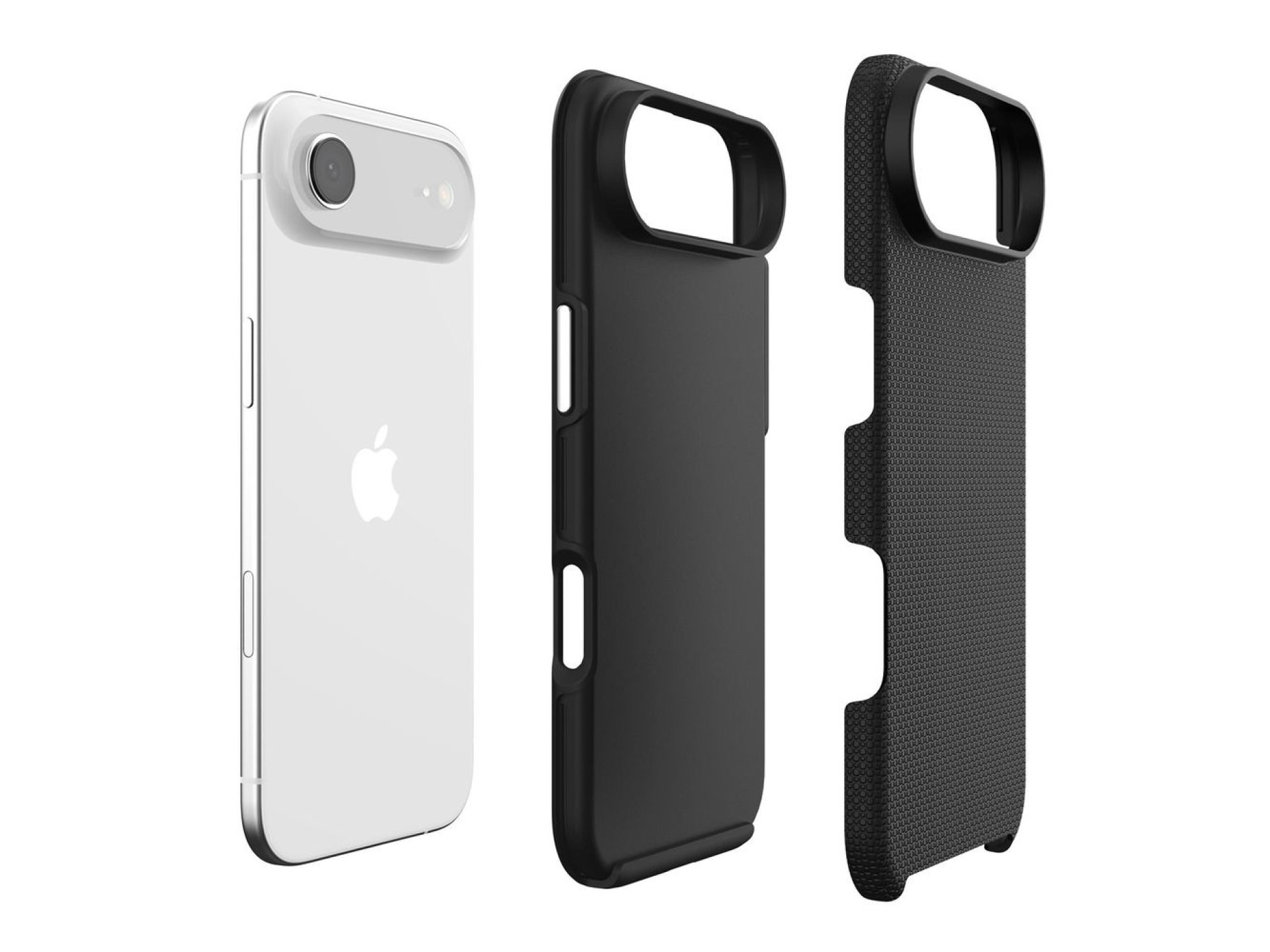 Funda 3mk Fortis MagCase para iPhone Air - Negra