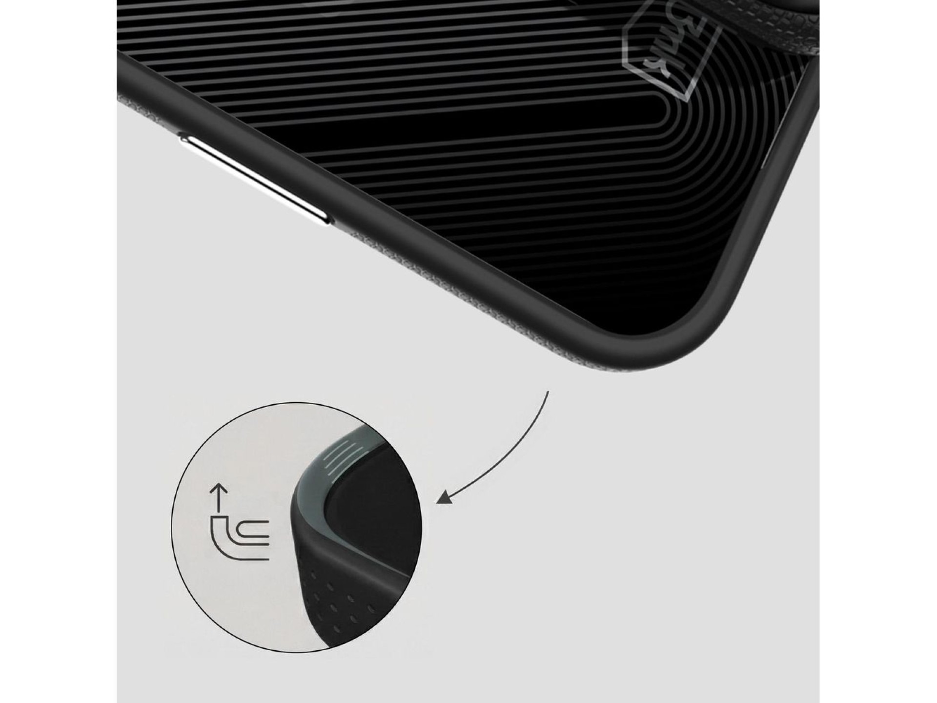 Funda 3mk Fortis MagCase para iPhone Air - Negra