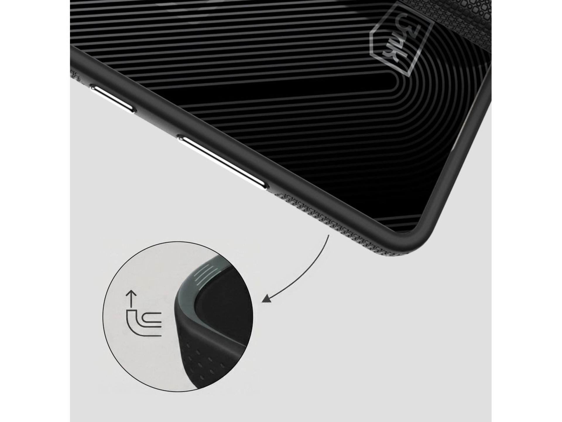 3mk Fortis MagCase para Samsung Galaxy S25 Ultra - Preto