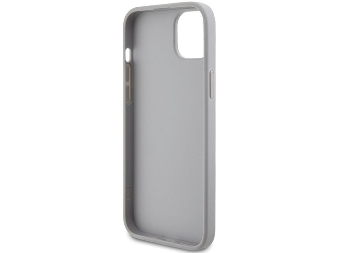 Guess GUHCP15MPS4DGPS iPhone 15 Plus 6.7" silver/silver hardcase Strass Metal Logo